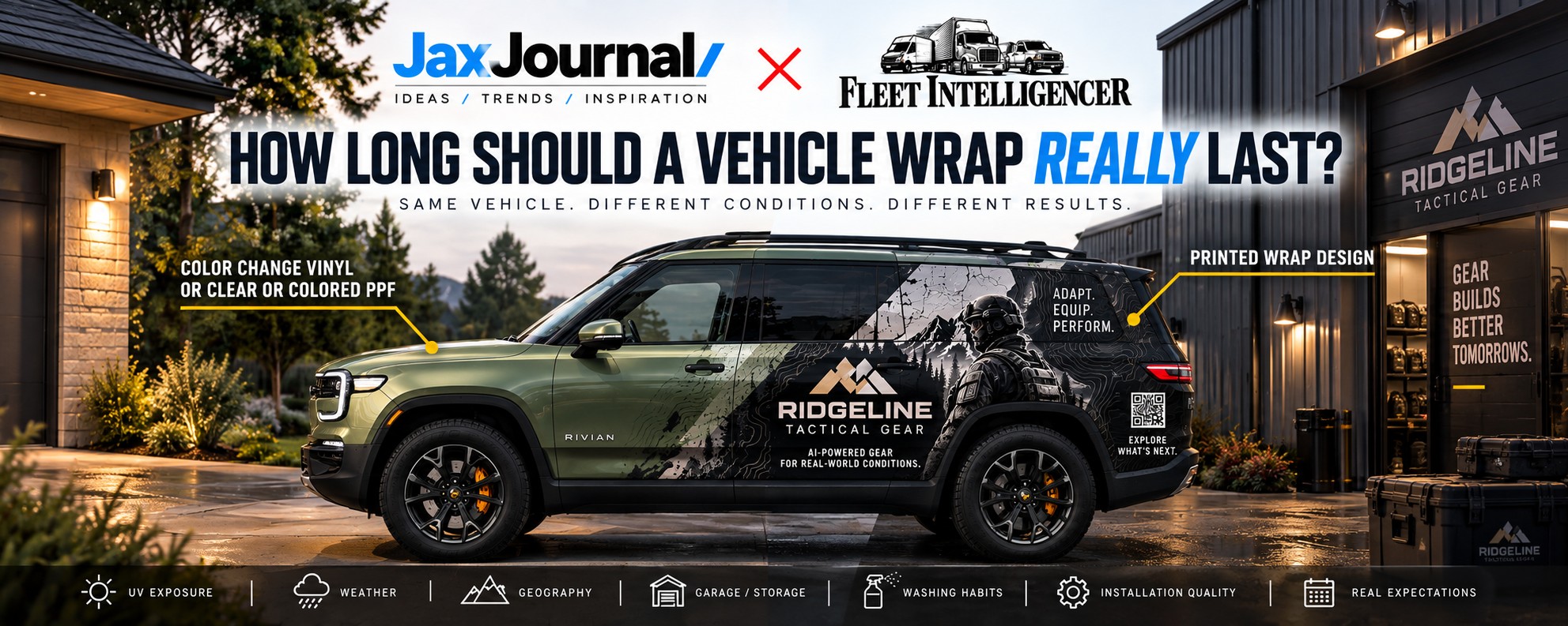 How long should your vehicle wrap last