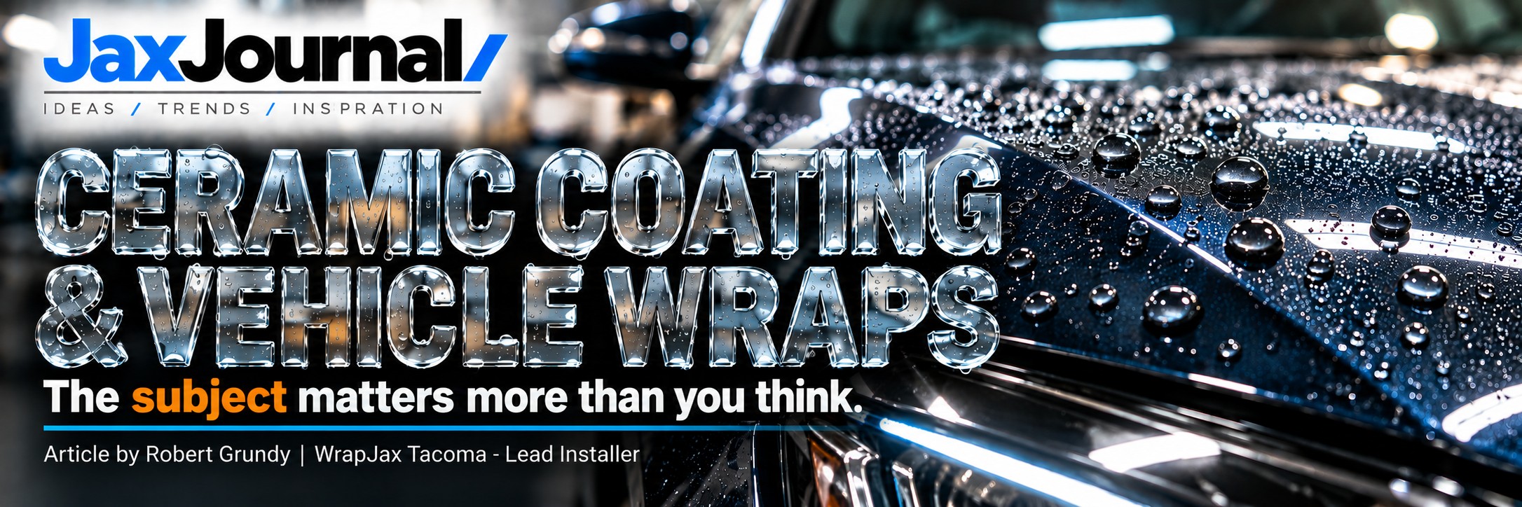Ceramic and vehicle wraps