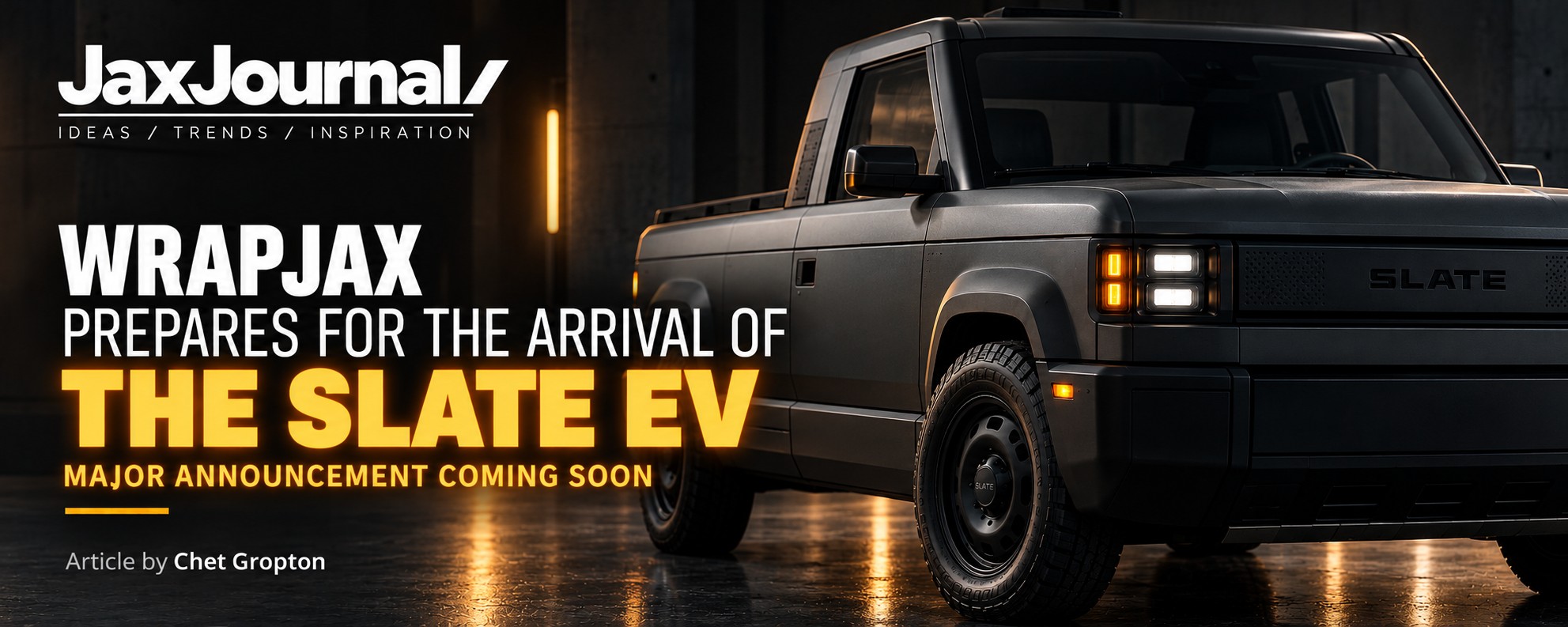 WrapJax Prepares for the arrival of the Slate EV